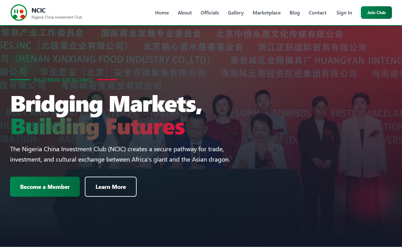 Nigerian China Invest live screenshot